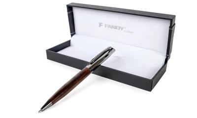 Opakowanie Pióro kulkowe + długopis Tullus brązowy