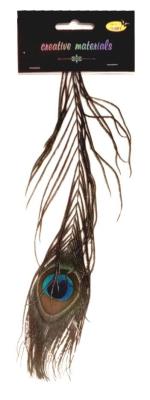 Opakowanie Pióro pawia 25cm