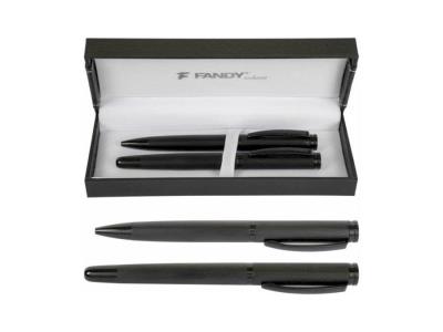 Opakowanie Pióro wieczne + długopis Taurus BF czarny