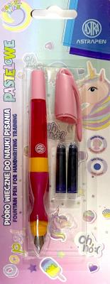 Opakowanie Pióro wieczne do nauki pisania Astrapen Unicorn 2 naboje