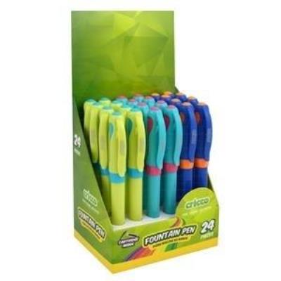 Pióro wieczne z nabojem (24szt) CRICCO. Wydawca: Cricco. SmakLiter.pl Opakowanie Pióro wieczne z nabojem (24szt) CRICCO
