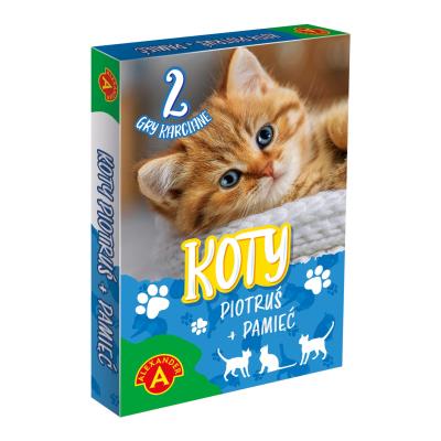 Piotruś Pamięć - koty ALEX. Wydawca: Alexander. SmakLiter.pl Opakowanie Piotruś Pamięć - koty ALEX