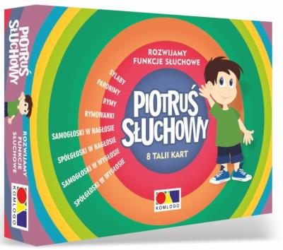 Okładka książki Piotruś słuchowy. Rozwijamy funkcje słuchowe