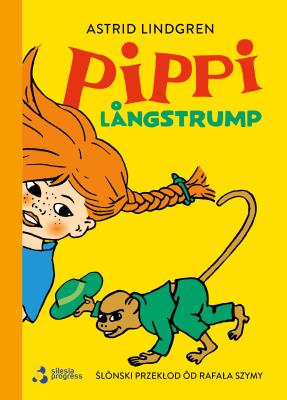 Okładka książki Pippi Langstrump po Śląsku