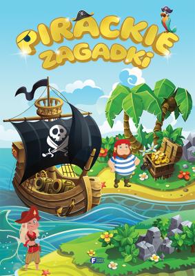 Pirackie zagadki - uszkodzone. Autor:   Praca zbiorowa. SmakLiter.pl Okładka książki Pirackie zagadki - uszkodzone