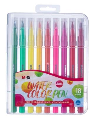 Opakowanie Pisak artystyczny pędzelkowy 18 kolorów M&G