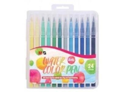 Opakowanie Pisak artystyczny pędzelkowy 24 kolorów M&G