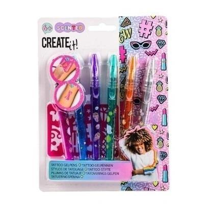Opakowanie Pisak do robienia tatuażu 6 szt. CREATE IT!