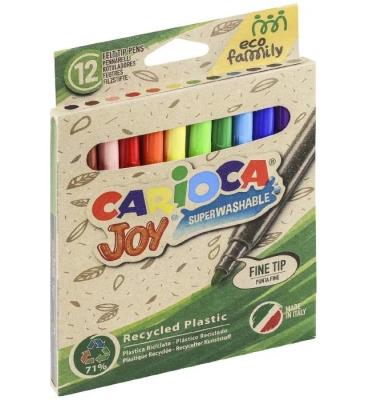 Opakowanie Pisaki EcoFamily Joy 12 kolorów CARIOCA