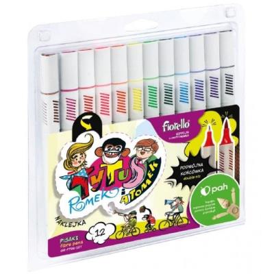 Opakowanie Pisaki Sketch GR-F726 Tytus 12 kolorów FIORELLO