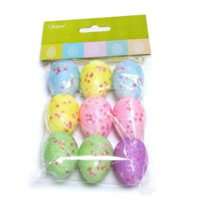 Opakowanie Pisanki brokatowe 9szt