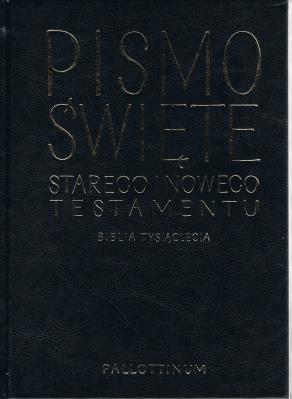 Pismo święte starego i nowego testamentu. Biblia tysiąclecia wyd. 5 (oprawa eko + paginatory). Autor: Opracowanie zbiorowe. SmakLiter.pl Okładka książki Pismo święte starego i nowego testamentu. Biblia tysiąclecia wyd. 5 (oprawa eko + paginatory)