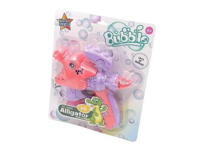 Pistolet do baniek mydlanych na baterie. Wydawca: ADAR. SmakLiter.pl Opakowanie Pistolet do baniek mydlanych na baterie