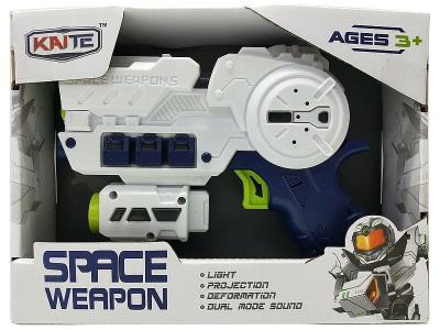 Opakowanie Pistolet kosmiczny na baterie