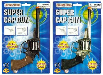 Opakowanie Pistolet metalowy na kapiszony spłonkę MIX