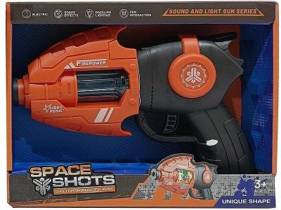 Opakowanie Pistolet na baterie ze światłem i dźwiękiem