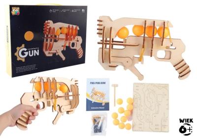 Opakowanie Pistolet na gumki i piłeczki ping-pong
