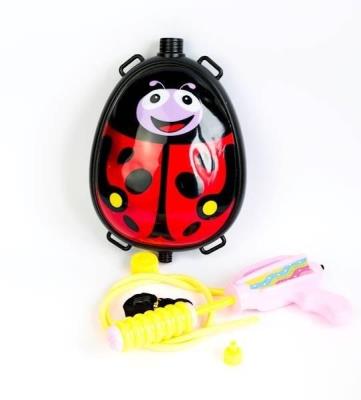 Opakowanie Pistolet na wodę biedronka czarno-czerwona