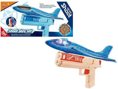 Opakowanie Pistolet z wyrzutnią samolotów światło MIX