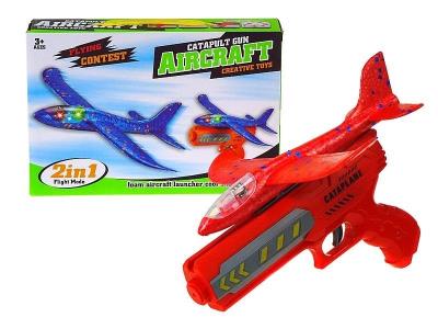 Opakowanie Pistolet z wyrzutnią samolotów ze światłem