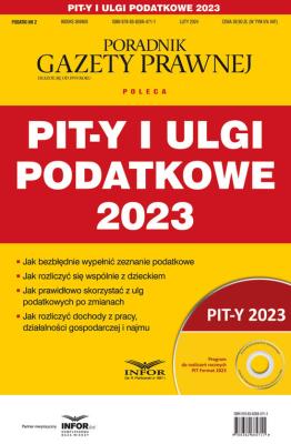 Pit-y i ulgi podatkowe 2023. Podatki 2/2024. Autor:   Praca zbiorowa. SmakLiter.pl Okładka książki Pit-y i ulgi podatkowe 2023. Podatki 2/2024
