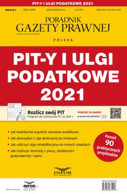 Pity i ulgi podatkowe 2021. Autor: Ziółkowski Grzegorz. SmakLiter.pl Okładka książki Pity i ulgi podatkowe 2021