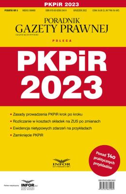 Okładka książki PKPiR 2023