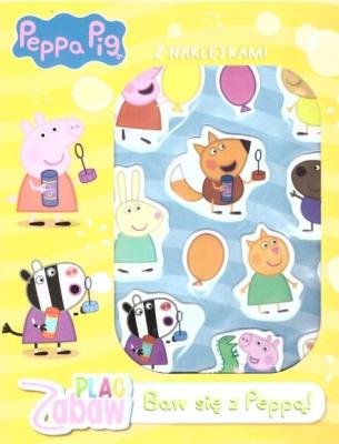 Plac zabaw. Baw się z Peppą!. Autor:   Praca zbiorowa. SmakLiter.pl Okładka książki Plac zabaw. Baw się z Peppą!