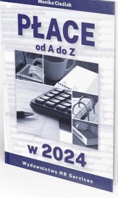 Okładka książki Płace od A do Z w.2024