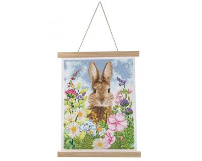 Opakowanie Plakat 35x45cm z mozaiką diamentową Zając i wiosna