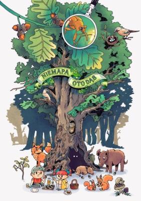 Plakat Oto dąb. Autor:   Praca zbiorowa. SmakLiter.pl Okładka książki Plakat Oto dąb