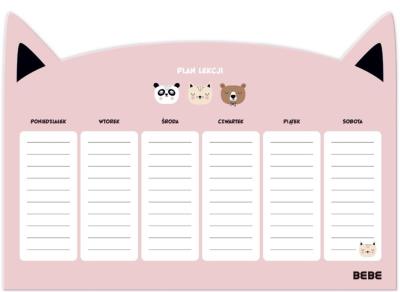 Opakowanie Plan lekcji A4 Friends Girls (10szt)