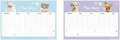 Opakowanie Plan lekcji A4 Puppy Sign (10szt)