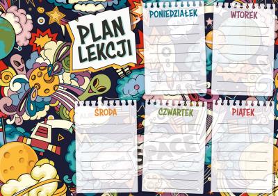 Opakowanie Plan lekcji A5 Kosmos