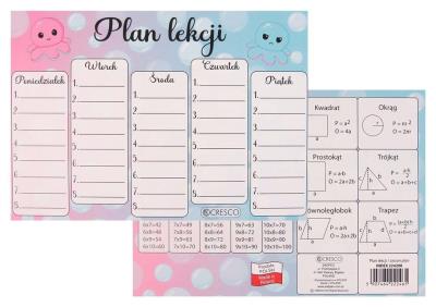 Opakowanie Plan lekcji A5 Ośmiornica (25szt)