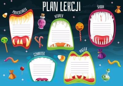 Opakowanie Plan lekcji A5 Wampiry