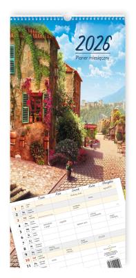 Planer 2025 miesięczny. Wydawca: MICHALCZYK I PROKOP. SmakLiter.pl Opakowanie Planer 2025 miesięczny