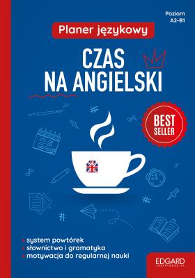 Planer językowy. Czas na angielski w.3. Autor: Anna Kamont. SmakLiter.pl Okładka książki Planer językowy. Czas na angielski w.3