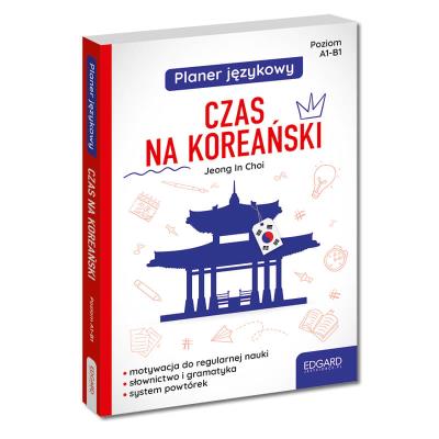 Okładka książki Planer językowy. Czas na koreański. Poziom A1-B1