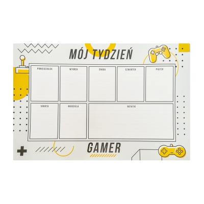 Opakowanie Planer magnetyczny gamer yellow