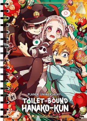 Planer uniwersalny Hanako-Kun. Hanako, duch ze szkolnej toalety. Autor: Opracowanie zbiorowe. SmakLiter.pl Okładka książki Planer uniwersalny Hanako-Kun. Hanako, duch ze szkolnej toalety