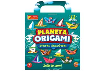 Opakowanie Planeta origami Statki żaglówki