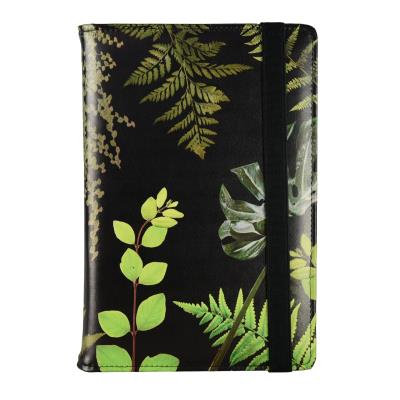 Planner A5 dzienny na gumkę Botanic BLACK PLR-25PR. Wydawca: I-DROPS. SmakLiter.pl Opakowanie Planner A5 dzienny na gumkę Botanic BLACK PLR-25PR
