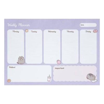 Opakowanie Planner tygodniowy A4 Pusheen BPSA40092