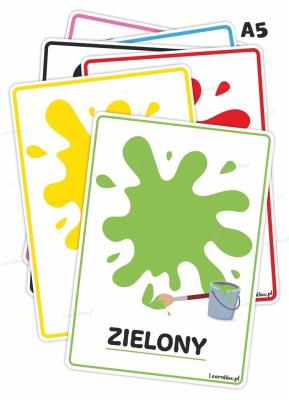 Opakowanie Plansze edukacyjna - kolory