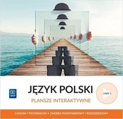 Okładka książki Plansze interaktywne.Język Polski LO cz.1 WSIP