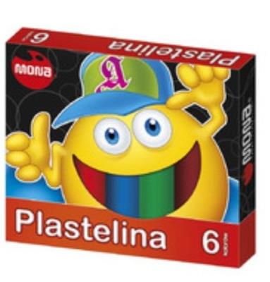 Okładka książki Plastelina 6 kolorów MONA