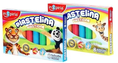 Opakowanie Plastelina 8 kolorów