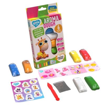 Opakowanie Plastelina neon 6 kolorów