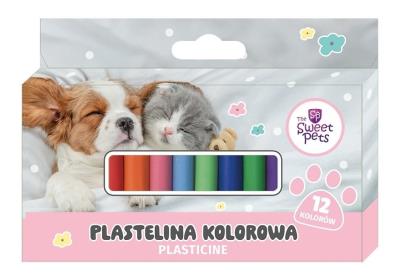 Opakowanie Plastelina The Sweet Pets 12 kolorów